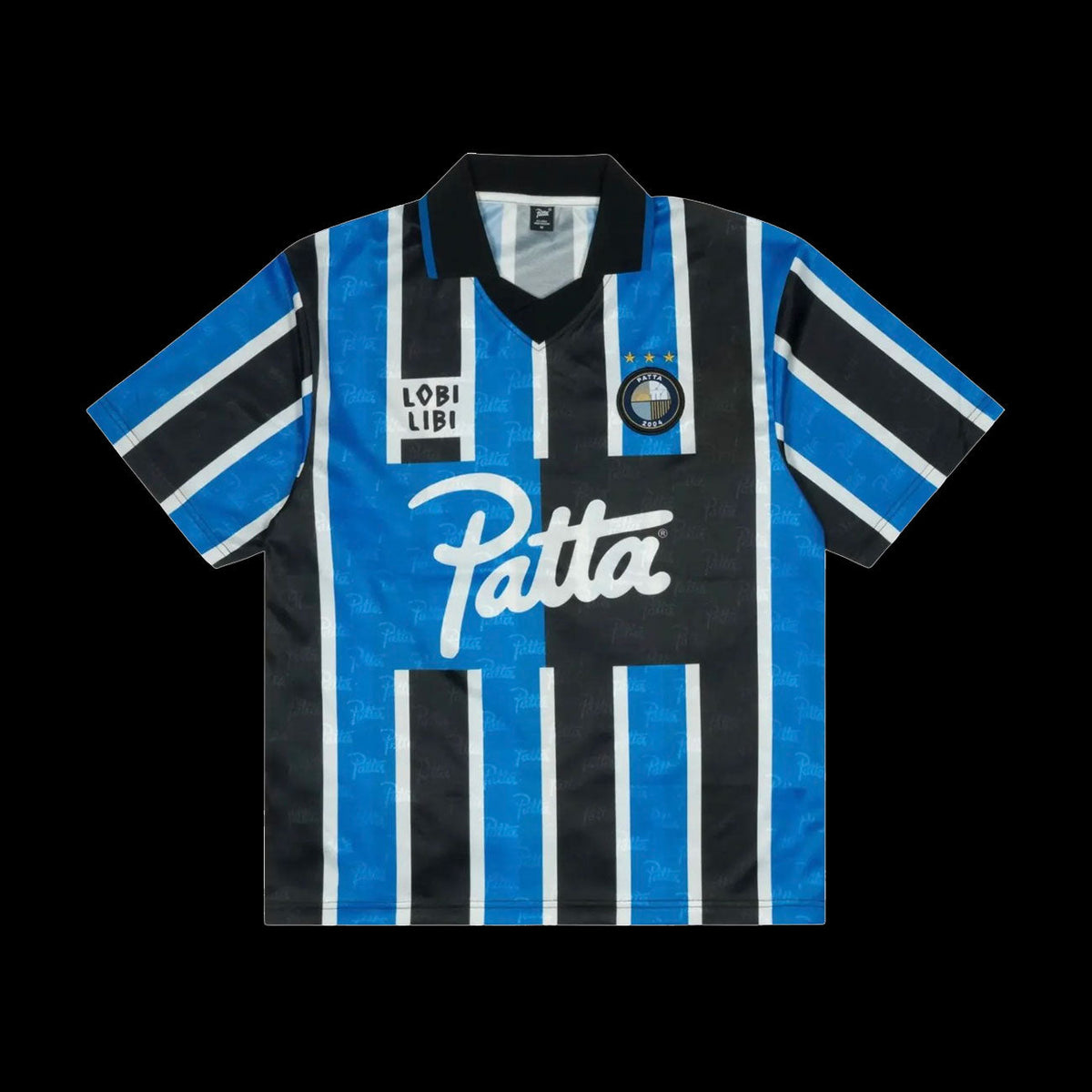 Patta Stripe Stripe Football Jersey (French Blue)