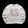 Air Jordan Long Sleeve Thermal (Sail/Sail/Dark Team Red)