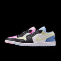 WMNS Air Jordan 1 Low Se (Black/Pink Spell-White)