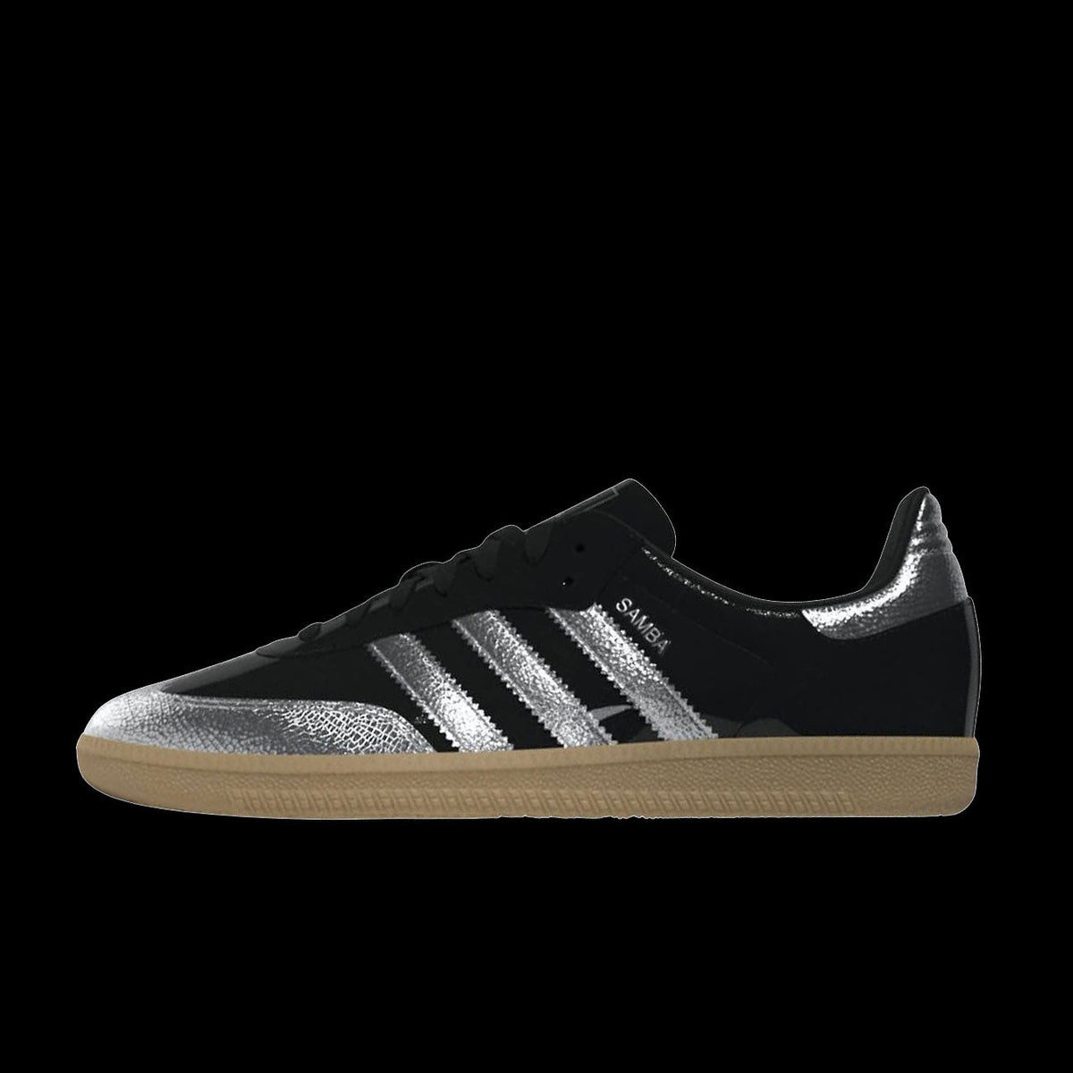 Adidas Samba OG (Patent Black/Silver)