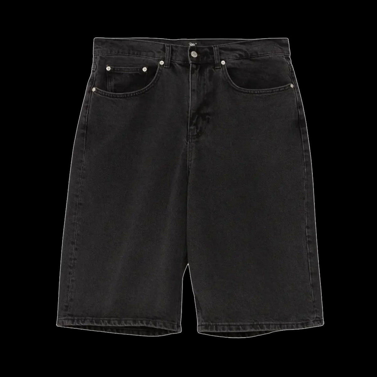 Patta Whisker Denim Shorts (Black)