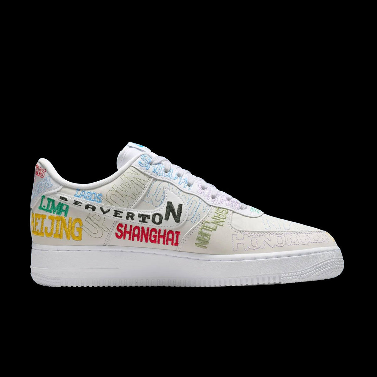 Nike Air Force 1 '07 LV8 (White/white/Multi-Color)